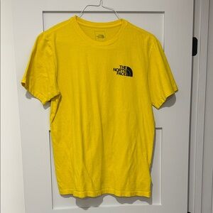 The North Face Bright Yellow Short Sleeve Tee
